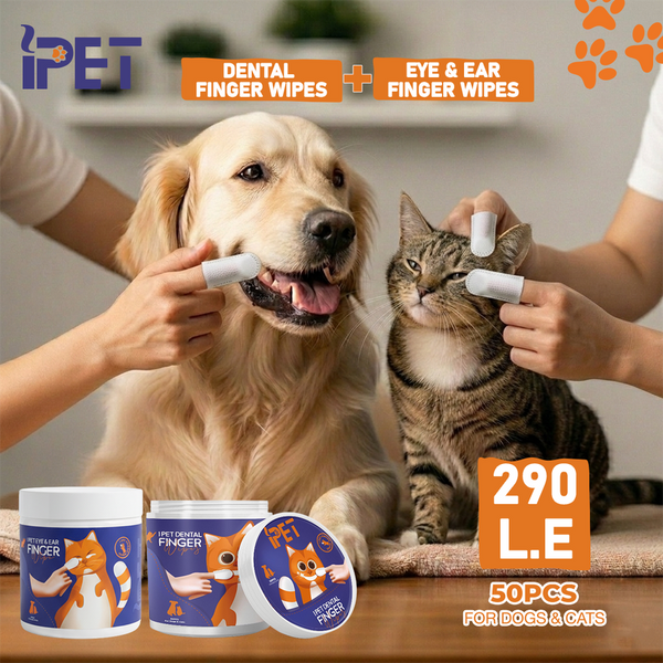 Finger Wipes Kit | مجموعة مناديل الإصبع للعين والأذن والأسنان