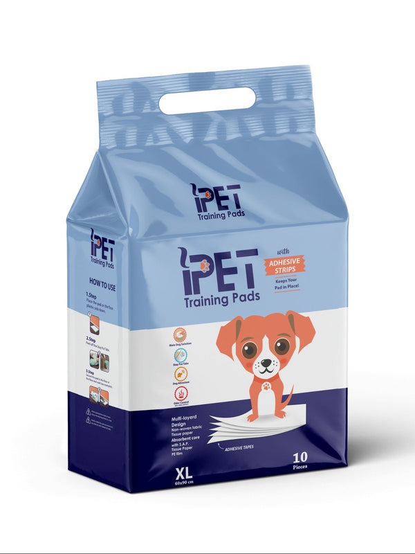 iPET Training Pads with Adhesive Strips | مفارش التدريب